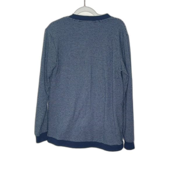 Latched Mama Striped Maternity Pullover Top Large - Picture 2 of 6